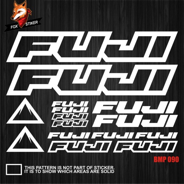 Bicycle Frame Decal Stickers  fUJI-02